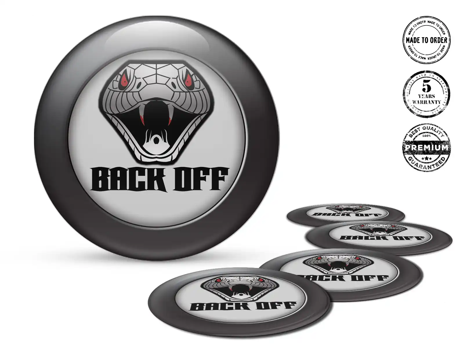 Décals jantes luxe badges Drift voitures